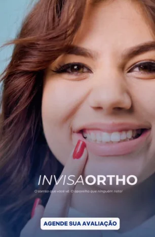 Alinhador invisível InvisaOrtho disponível na Orthominas em Eunápolis